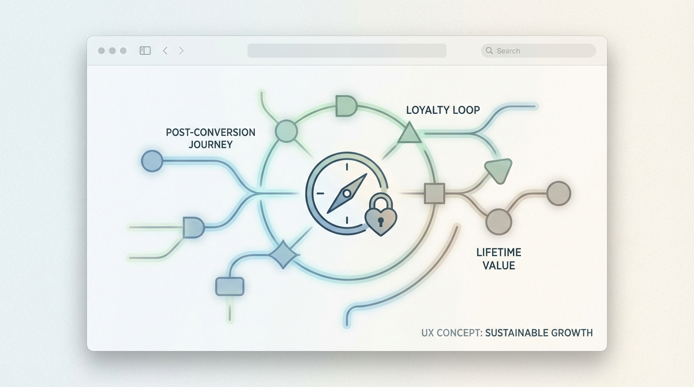 From landing to loyalty: using post-conversion UX to drive lifetime value